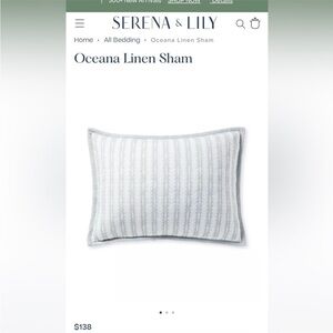 1 Serena & Lily Oceana Sham